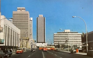 EDMONTON'S CITY HALL & CN Towers, Alberta Canada; 1960s; Mint Condition. - Picture 1 of 2