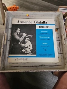 Armando Ghitalla  Trumpet  Cambridge Harold Farberman Conductor Vinyl VG - Bild 1 von 4