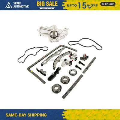 Timing Chain Kit Water Pump Fit 07-10 Ford Edge Taurus Lincoln Mkz V6 3.5 3.7L - Image 1 of 4