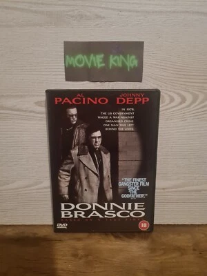 Donnie Brasco (DVD, 1997) Al Pacino {True Gangsters} Johnny Depp [Region 2] [UK] - Image 1 of 4