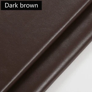 Faux Leather Fabric for Costume Pillowcase Cushion Cover Furniture Decoration - Picture 1 of 32