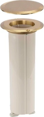 Bryant Electric RF151R Floor Box Kit, Brass 15 Amp, Ivory  - Image 1 of 4