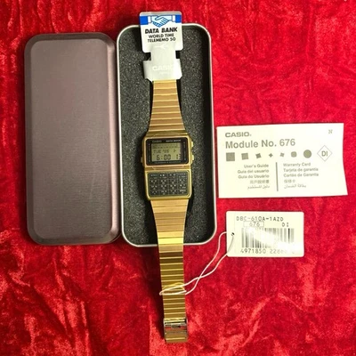 NOS Casio DBC-610GA Gold - Full Kit - Fully Working - Image 1 of 4