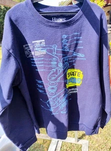 Hanes * Skate Swag* Comfort Blend* Soft Sweatshirt*With ExoSmart Yarn (SzXL) - Picture 1 of 3