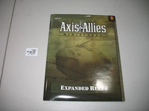 =Axis & Allies Miniatures 2007 Expanded Rules and 2 3 Inch Maps = - Picture 1 of 2