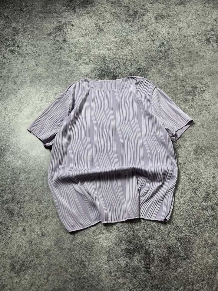 🔥 Camiseta cuadrada vintage de Japón estilo pleats Please Issey Miyake de los 90 Camiseta Y2k Foto 1 de 4