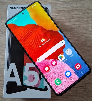 °°Samsung Galaxy °A 51 ° -128GB-Prism Crush Black°°Technisch einwandfrei°°° - Bild 1 von 4