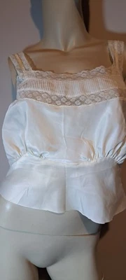 Camisola Barbizon Satin Sylfare L Miss de Colección Pls Leer Bonita Encaje Suave Resbaladiza Foto 1 de 4