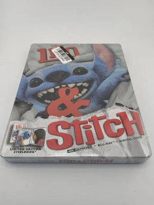 Lilo & Stitch (Steelbook) [New 4K UHD Blu-ray] Ltd Ed, With Blu-Ray, Steelbook - image 1 of 2