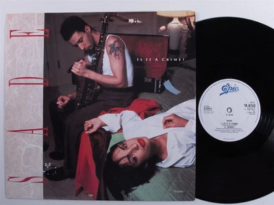 SADE Is It A Crime? EPIC 12" VG++ 45rpm uk HEAR - Image 1 of 2