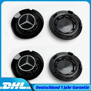 4x NEU 146mm für Mercedes Benz Felgenabdeckung Radnabenkappe Nabendeckel - Bild 1 von 2
