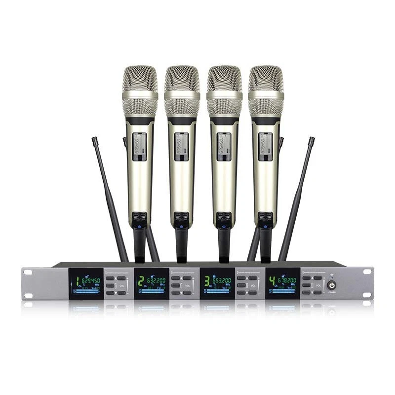 SKM9000 4-Channel Digital Wireless Microphone System MiCWL G900 4 Handheld - Image 1 of 3
