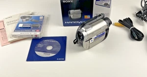 Sony Handycam DCR-DVD650 Video Camcorder Battery Memory Stick etc TESTED - Picture 1 of 20