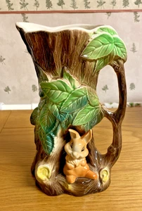 ** Beautiful Vintage Hornsea Fauna Jug Vase - 8" Tall - # 95 ** - Picture 1 of 7