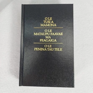 Book of Mormon Triple Combination SAMOAN SCRIPTURE Doctrine Covenants Pearl LDS - Bild 1 von 22