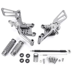 For Suzuki 00-04 GSXR1000/96-05 GSXR600 750 K1 K2 K3 K4 Rearsets Foot pegs - Picture 1 of 11