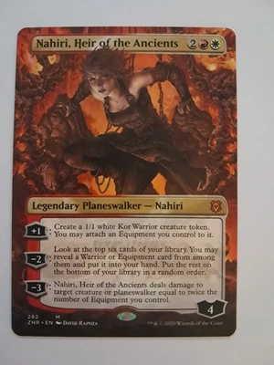 Nahiri Heir of the Ancients Showcase NM Zendikar Rising MTG MAGIC THE GATHERING - Image 1 of 2