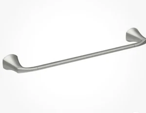 Moen MY8718BN Lindor Spot Resist Towel Bar, Brushed Nickel - Picture 1 of 2