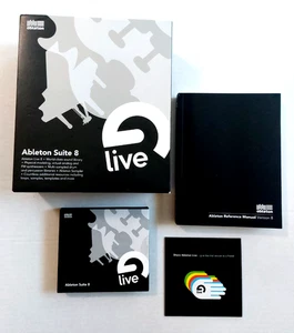 Ableton Suite 8 Live W/Discs, Manual, Serial Number For Windows & Mac OS - Picture 1 of 11