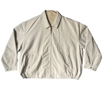 Chaqueta antiniebla Towne London para hombre 4XL 4X Big Harrington forrada de malla ligera nueva con etiquetas Foto 1 de 4