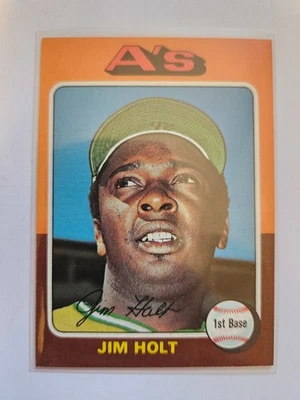 1975 TOPPS JIM HOLT #607 NM - Image 1 of 2