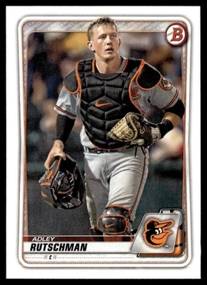 2020 Bowman Draft Adley Rutschman Baltimore Orioles #BD-154 - Image 1 of 2