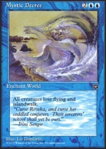 Mystic Decree - Homelands # MTG Magic The Gathering - Image 1 of 1