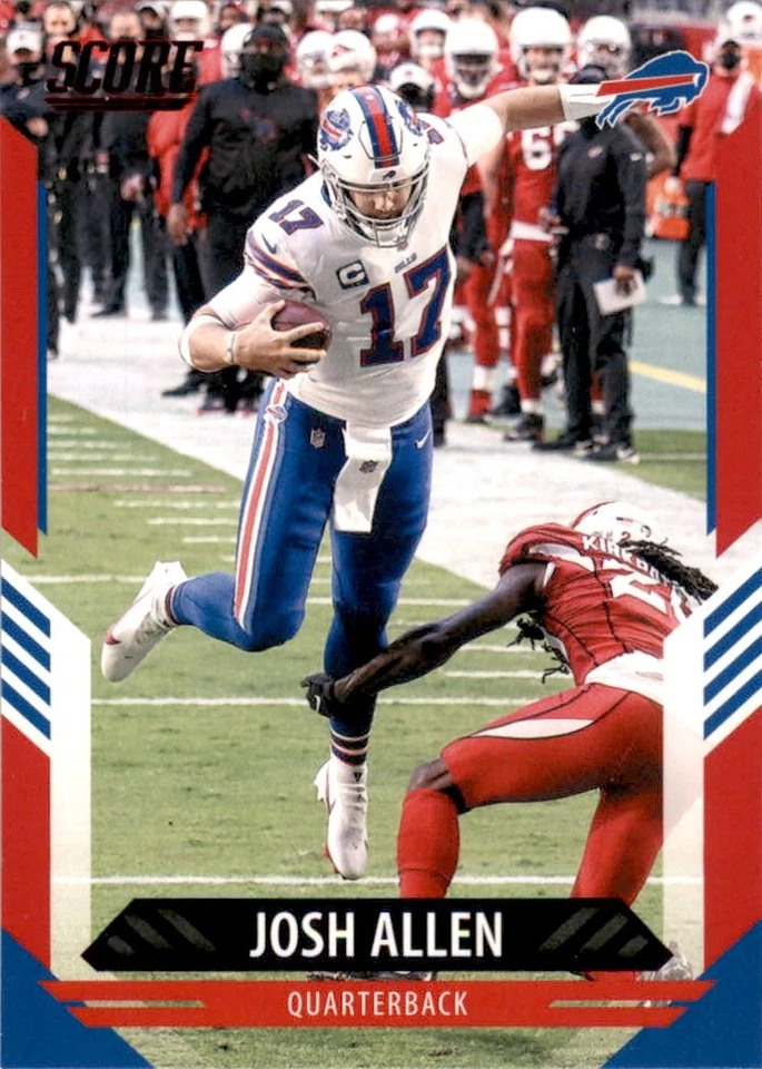 B0346- 2021 Score Red #20 Josh Allen - NM-MT - Image 1 of 2
