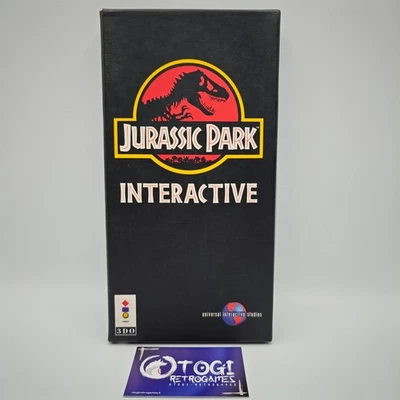 PANASONIC 3DO JURASSIC PARK INTERACTIVE CIB COMPLETO - Immagine 1 di 4