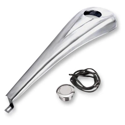 Kit de tablero de acero Paul Yaffe Originals para tanque de 6 galones - Cromo - DS-08-CHR Foto 1 de 3