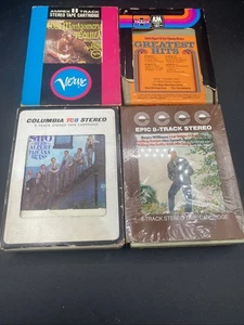 vintage 8 track tapes lot (4) - Foto 1 di 5