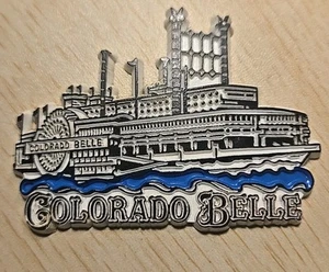 Vintage Colorado Belle Steamboat Rubber Travel Magnet Souvenir Refrigerator  - Picture 1 of 5