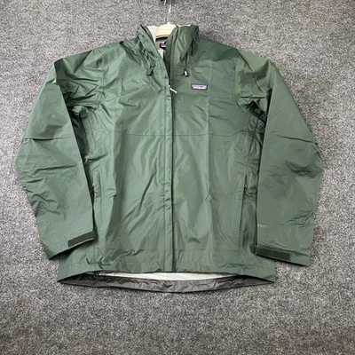Chaqueta de Lluvia PATAGONIA Torrentshell 3L Para Hombre Talla M Verde Crecimiento Antiguo Foto 1 de 4