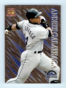 Andres Galarraga Colorado Rockies 1996 Pacific Collection Gold Foil #P21 - Foto 1 di 2