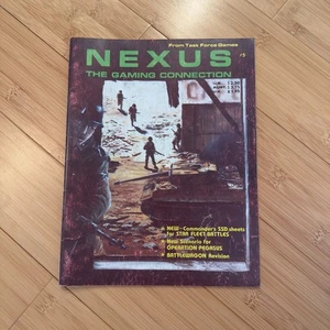 1983 TASK FORCE SPIELE NEXUS GAMING CONNECTION #5 RPG MAGAZIN STAR FLEET SEHR GUTER ZUSTAND - Bild 1 von 6