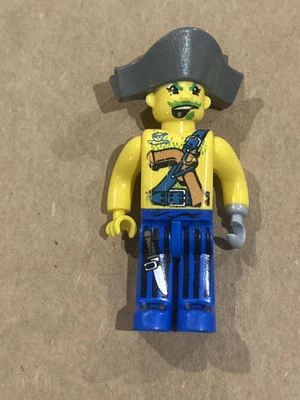 Lego 4j015 4 juniors Pirates - Captain Kragg du Bateau Pirate 7072 7290 7074 - Photo 1/3