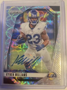 2024 NFL Prizm CHOICE Kyren Williams Silver Scope Auto 011/100 LA RAMS - Picture 1 of 6