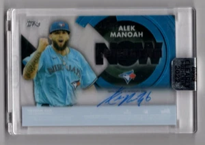 2022 Topps Clearly Authentic Generation Now Autograph Alek Manoah A03 108 - Picture 1 of 2