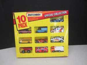 1993 Matchbox confezione da 10 articolo collezione speciale #0110 nuovo con scatola nuovo emi moto - Foto 1 di 12