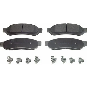 For Ford F-350 Super Duty 05-07 SevereDuty Semi-Metallic Rear Disc Brake Pads - Image 1 of 4