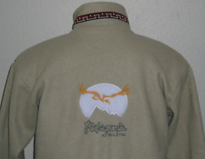Patagonia Argentina Full Zip Fleece Embroidered Jacket Women XL