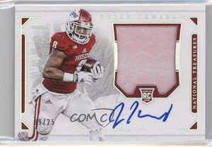 2016 Panini National Treasures Collegiate /25 Jordan Howard #223 Rookie Auto RC