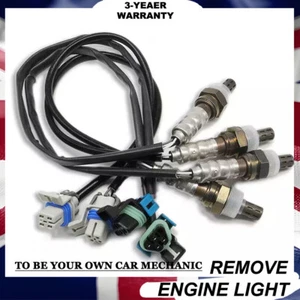 Sensore ossigeno O2 upstream+downstream 4 pezzi per Chevy Silverado GMC Yukon Cadillac - Foto 1 di 10
