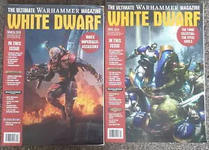 White Dwarf Magazine x2 March April 2019 - Picture 1 of 1