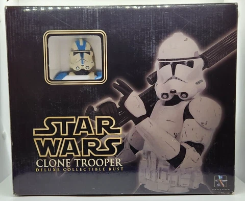 STAR WARS Clone Trooper Deluxe Collection Bust 501 Special Ops Trooper Cover