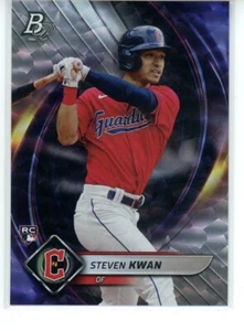 2022 Bowman Platinum Ice #66 Steven Kwan - Picture 1 of 2