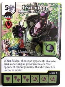 Justice League ~ LEX LUTHOR Billionaire Industrialist #125 rare Dice Masters DC - Picture 1 of 1