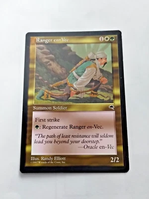 MTG Ranger en-Vec Tempest Regular Uncommon - Some Edge Wear - See Pics - Image 1 of 4