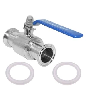 1,5" Tri Clamp Kugelhahn Edelstahl Sanitärventil für Home Brewin... - Bild 1 von 5