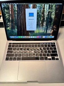 Excellent 2020 Apple MacBook Pro 13' Intel Quad Core i5 500GB 16GB RAM Silver - Photo 1/12